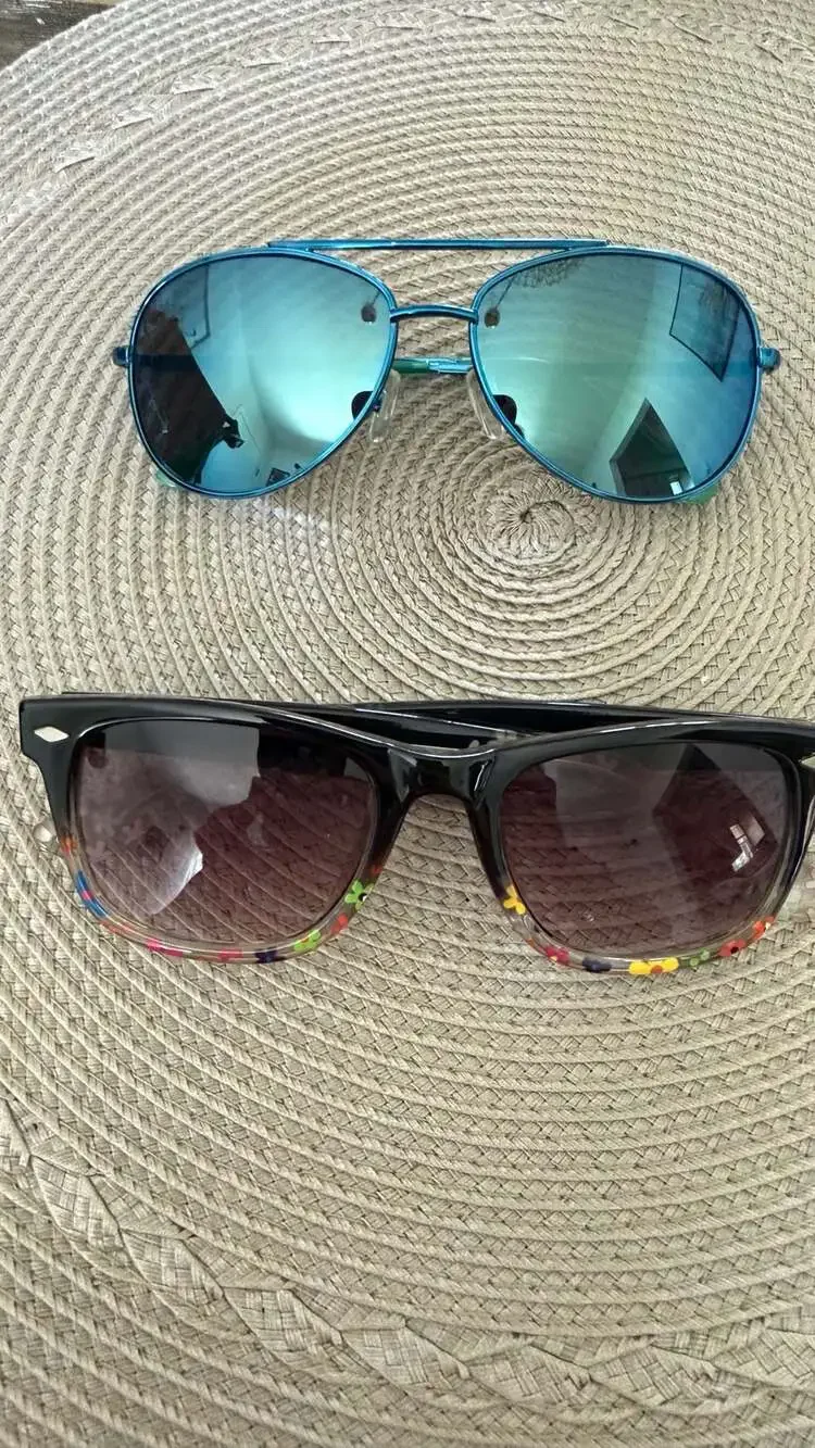 Betsey Johnson Floral Accent Sunglasses